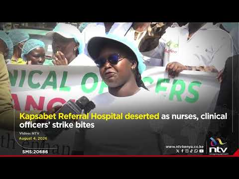Kapsabet Referral Hospital deserted as nurses, clinical officers’ strike bites