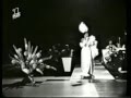 Joséphine Baker performing "Avec". Schlagerfestspiele, 1966