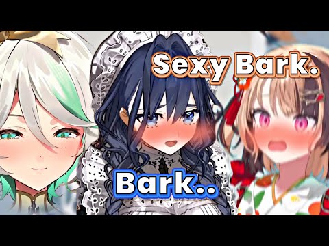 Cecilia and Gigi made Kronii bark... Cecilia and Gigi made Kronii bark...