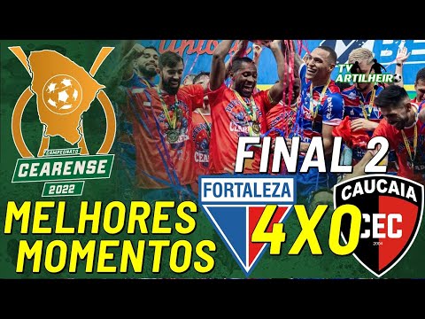 [Cearense '22] Final 2 | Fortaleza EC 4 X 0 Caucaia EC | Melhores Momentos | TV ARTILHEIRO