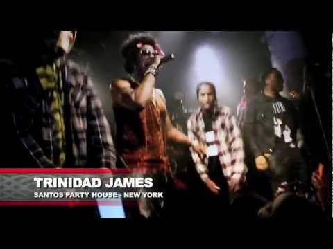 TRINIDAD JAMES "ALL GOLD EVERYTHING" LIVE @ SANTOS NYC: BLOWHIPHOPTV.COM