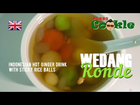 [EN] Recipe WEDANG RONDE - a warm ginger drink with peanut stuffed sticky rice balls