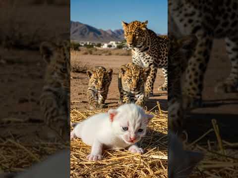 A Crying Kitten in the Desert — Comforted by a Gentle Breeze #cute #kitten #animalrescue