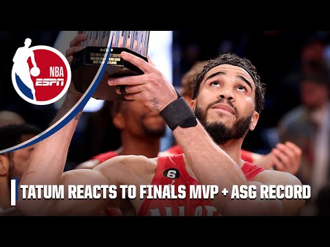 Jayson Tatum reacts to setting All-Star Game scoring record with 55 points | NBA on ESPN
