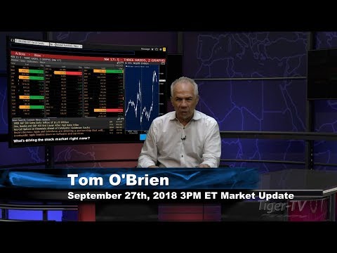 September 27th 3PM ET Market Update with Tom O'Brien on TFNN