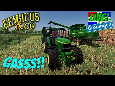 , title : '🔴 Farming Simulator 22 | EAST GRONINGEN! | Eem GASSS ja! | Eemhuus en Co!🔴'