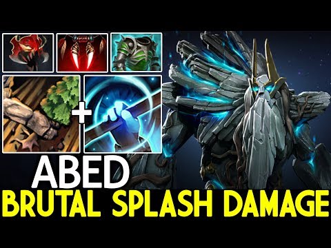 ABED [Tiny] Brutal Splash Damage First Item Madness Build 7.23 Dota 2