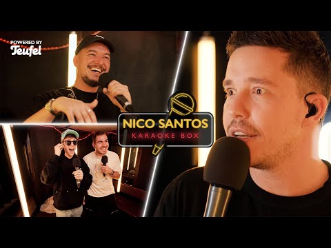 Nico rappt mit Cenkgooo & Julyanpohl? 😱 Überraschung von Montez | Nico Santos Karaoke Box by Teufel