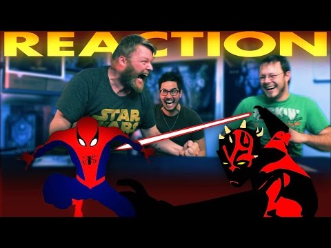 Spider-Man vs Darth Maul - Super Power Beat Down SLAPBET and REACTION!!