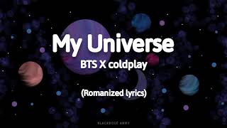 Download lagu Coldplay X BTS - My Universe 💜 [Romanized lyrics video] mp3