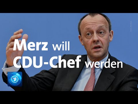 Friedrich Merz äußert sich zum CDU-Vorsitz
