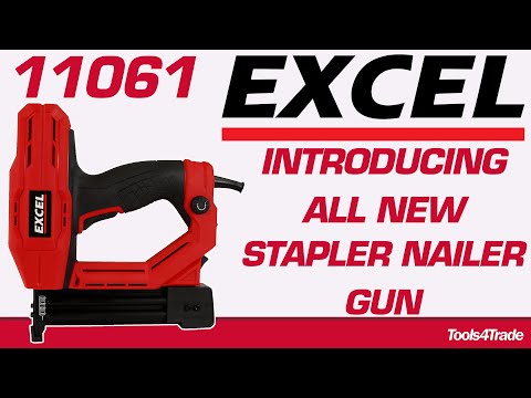 Electric Staple Gun Kit 2-in-1 Brad Nailer For Upholstery