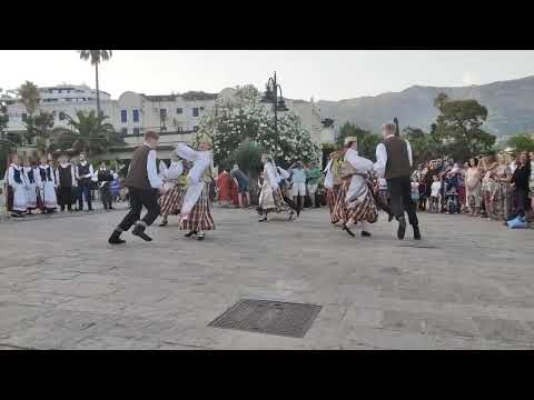 Lithuanian dance in Budva, Montenegro 🇲🇪