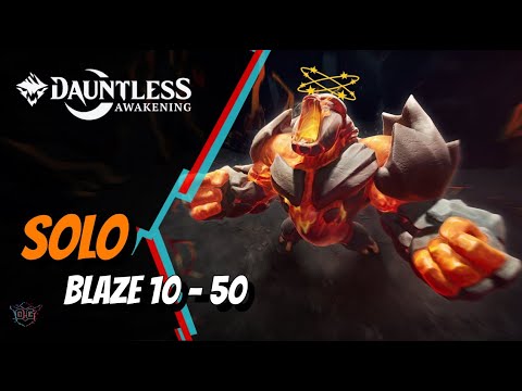 Dauntless Awakening | 10-50 Blaze Escalation | OP Axe Build