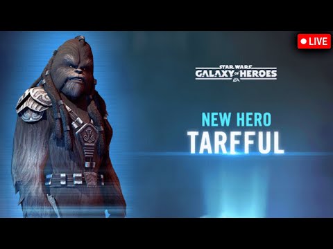 Chief Tarrful 7 Star Unlock and Testing LIVE - Wookiee Power! - 3v3 Grand Arena Returns