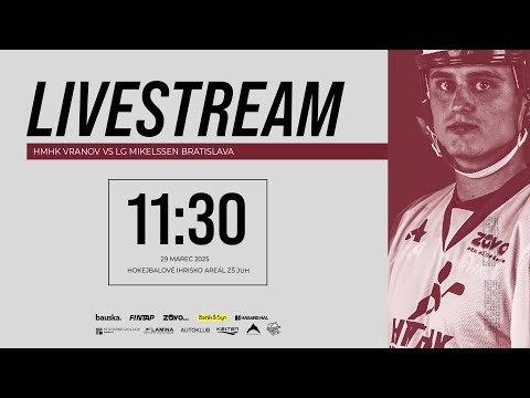 LIVESTREAM: HMHK Vranov nad Topľou - LG Mikelssen Bratislava