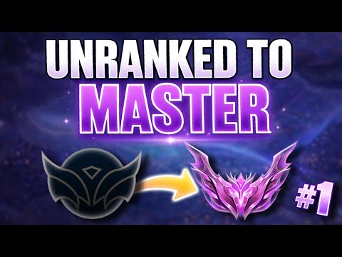 UNRANKED To MASTER With Off Meta Supports EP 1