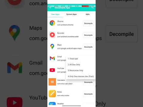 Decompile App : Apktool & Jadx