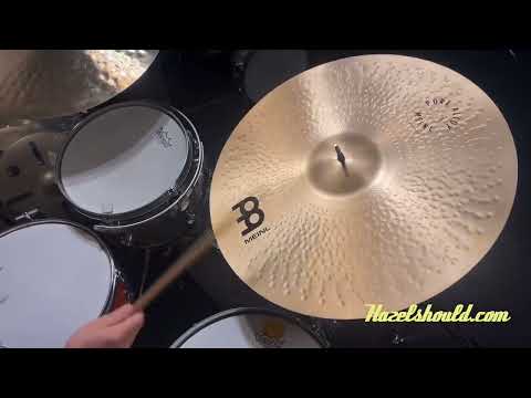 Immaculate DARK Meinl PURE ALLOY 22” Medium Ride 2738 g MINT IN BAG image 8