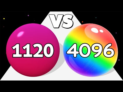 JELLY 2048 (vs) PUFF UP - Satisfying ASMR Math Games