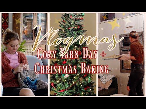 VLOGMAS DAY 9 | Winter Knits, Christmas Cookies & Cozy Walks ❄️🧶🍪