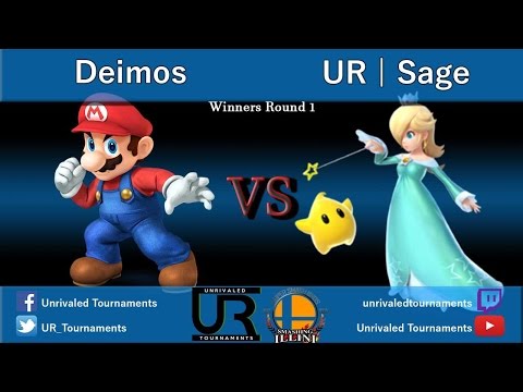 House of Paign VII  Winners Round 1 - Deimos (Mario) vs UR | Sage (Rosalina)