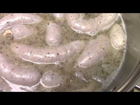 March 2023 fresh homemade "Leberwurst" making