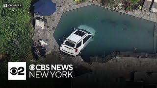 Funeral held for woman who died after crashing SUV into Long Island pool