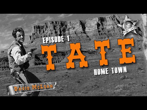 Tate (TV-1960) HOME TOWN (PILOT) TV Western JAMES COLBURN