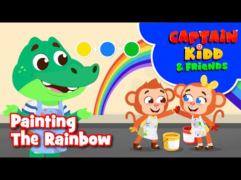Captain Kidd S2 | Episode 7 |  Painting The Rainbow | Animated Cartoon for Kids