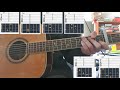 Ob-La-Di, Ob-La-Da 🎸 Easy Guitar Tutorial (with chords)  | Play Along with Song |