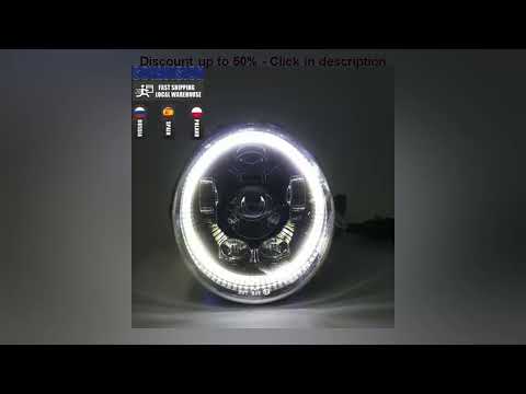 E9 Motorcycle Headlamp For Vrod Led Halo Headlights DRL For Harley 02-16 V Rod Vrsc Vrsca Vrod