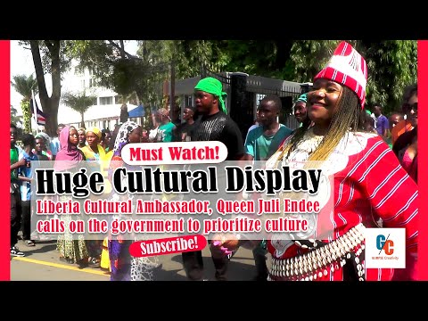 Crusaders for Peace: Spectacular Float on Liberia's Inaugural Day | Queen Juli Endee