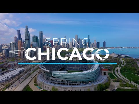 Chicago spring | 4K drone footage