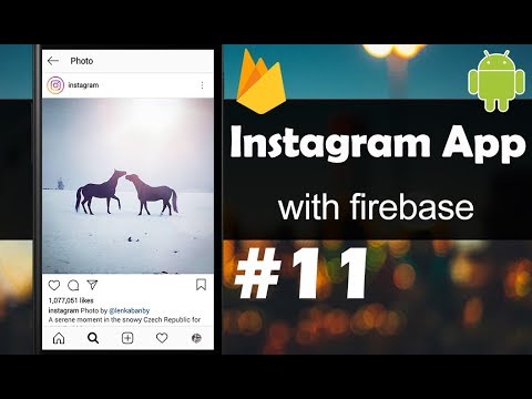 INSTAGRAM App with Firebase - Part 11 - Design Profile Layout - Android Studio Tutorial