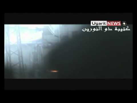 استهداف حاجز باب تدمير من قبل كتيبة ذو النورين في مدينة حمص