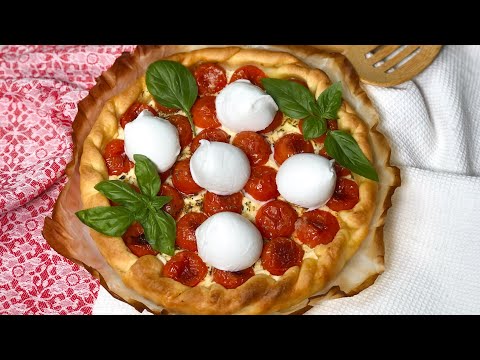 Quando ho pochi minuti faccio questa torta, e tutti dicono WAW! Ricetta Torta Salata Facile e Veloce