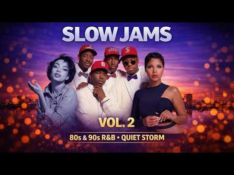 Slow Jams Vol. 2 – 80s & 90s R&B Love Ballads | Quiet Storm Sundowner