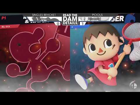 RtDD2 - Pools - Apollo (Mr. Game & Watch) vs prismoid (Villager)