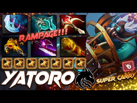 Yatoro Gyrocopter Super Carry RAMPAGE - Dota 2 Pro Gameplay [Watch & Learn]