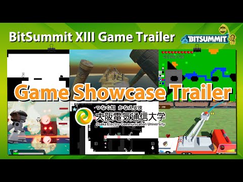 デジタルゲーム学科 BitSummit 13th 大阪電気通信大学 デジタルゲーム部門出展作品