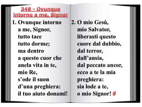 348 Ovunque intorno a me, Signor - Innario Chiesa Cristiana Avventista del Settimo Giorno 2014