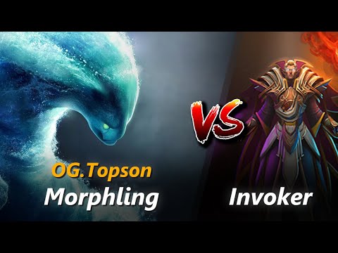 How to Morphling mid vs Invoker (feat. Topson) | First 10 minutes