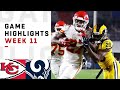 The Greatest Regular Season Game Of All Time Chiefs Vs Rams 2018 Highlights
