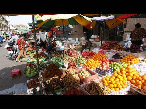 Morning Street Food at Phsa Boeng Trabek Plaza - Walking Tour Around Boeng Trabek Plaza Market