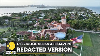 The Mar-a-Lago Raid: Affidavit on Trump house search to be out? | International News | WION