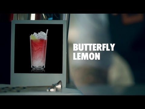BUTTERFLY LEMON DRINK RECIPE - HOW TO MIX