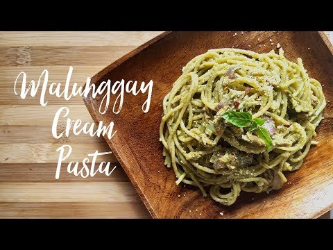 Malunggay Cream Pasta | Moringa Pasta Recipe