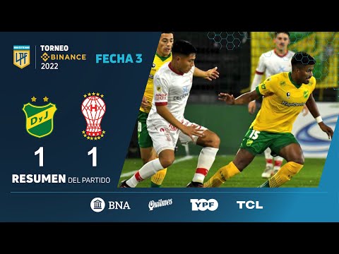 #TorneoBinance | Fecha 3 | resumen de Defensa y Justicia - Huracán