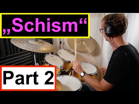 Part 2 of TOOL´s "Schism" - SIMPLIFIED (drum lesson / tutorial)